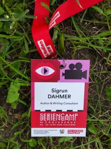 Seriencamp 2025 Köln Ticket von Sigrun Dahmer als Autorin und Schreibberaterin