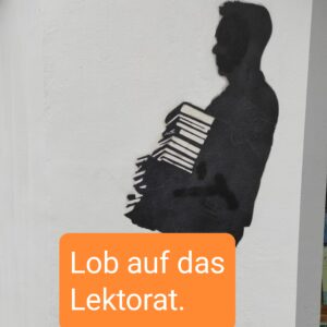 Lob auf das Lektorat von Sigrun Dahmer